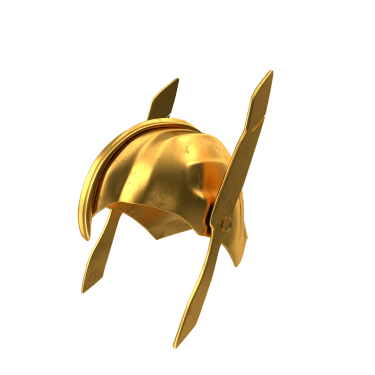 Medieval_Warrior_Helmet_Gold